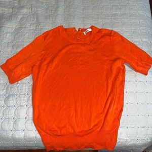 Zara Vibrant Orange Top